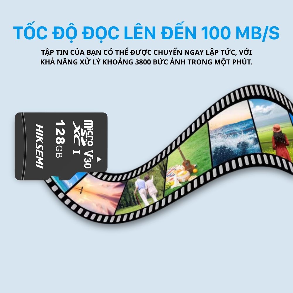 Thẻ nhớ 128GB HIKSEMI HS-TF-D1 cho camera chính hãng