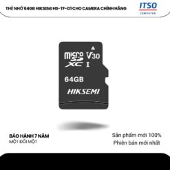 Thẻ nhớ 64GB HIKSEMI HS-TF-D1 cho camera chính hãng