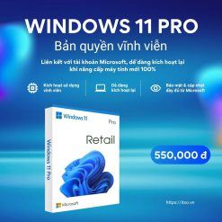 Bản quyền Windows 10 Professional (Liên kết với tài khoản Microsoft)