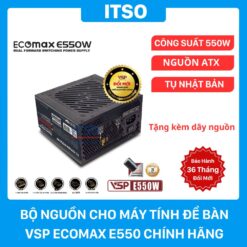 Bộ nguồn VSP EcoMax E550W chính hãng