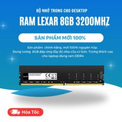 Ram 8GB Lexar DDR4 3200MHz Chính Hãng