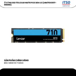 Ổ cứng SSD 1TB Lexar NM710 M.2 PCIe Gen4 x4 NVMe chính hãng (LNM710X001T-RNNNG) 3 Ổ cứng SSD 1TB Lexar NM710 M.2 PCIe Gen4 x4 NVMe chính hãng (LNM710X001T-RNNNG)