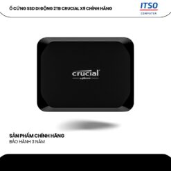 Ổ cứng SSD di động Crucial X9 chính hãng - 2TB