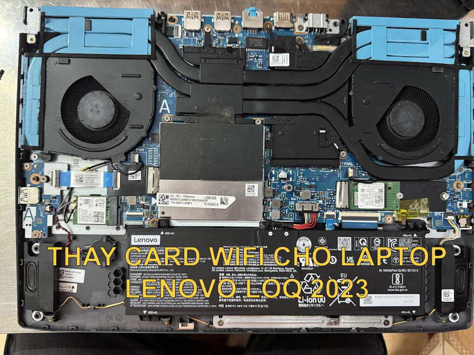 Nâng cấp card WIFI cho Laptop Lenovo LOQ 2023 (AMD/ Intel)