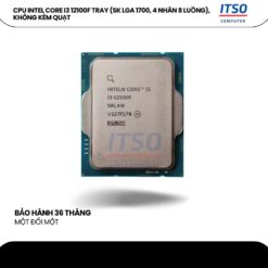 CPU Intel Core i3-12100F Tray chính hãng