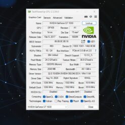 Card màn hình MSI GT 1030 2GB GDDR5 LP Cho Máy Đồng Bộ