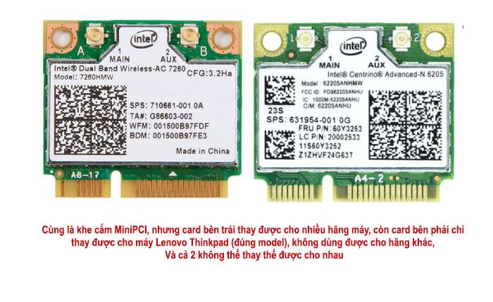 Sai lầm khi tự nâng cấp card WiFi cho laptop mà người dùng hay mắc phải