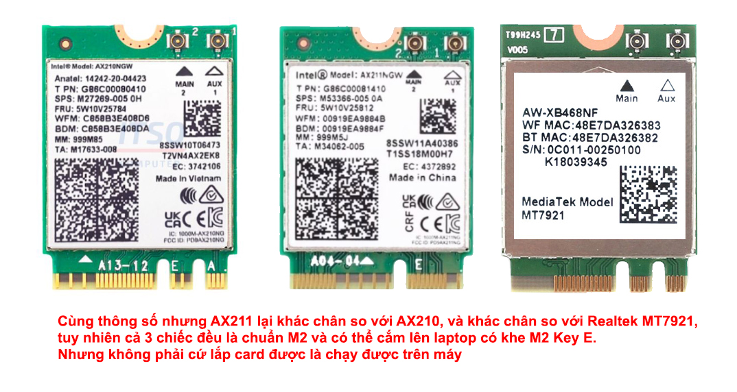Sai lầm khi tự nâng cấp card WiFi cho laptop mà người dùng hay mắc phải