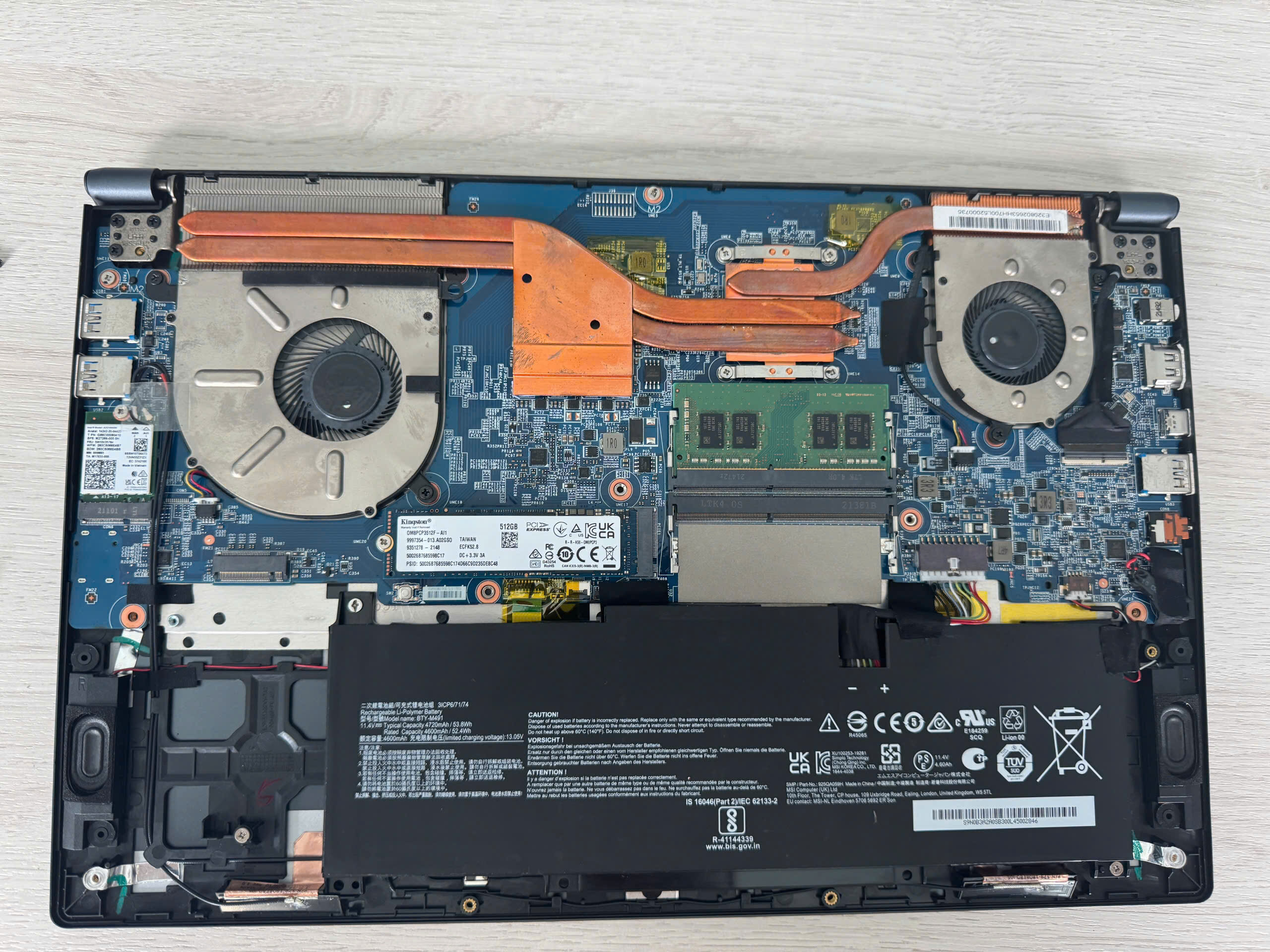 Hướng Dẫn Thay Thế Card WIFI Cho Laptop MSI Modern 15 A5M – Giải Pháp Dứt Điểm Lỗi Mất WIFI