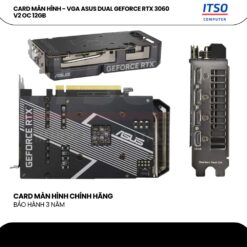 Card Màn Hình ASUS Dual GeForce RTX 3060 V2 OC 12GB