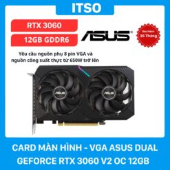 Card Màn Hình ASUS Dual GeForce RTX 3060 V2 OC 12GB