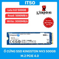 Ổ Cứng SSD Kingston NV3 500GB M.2 PCIe 4.0 x4 NVMe
