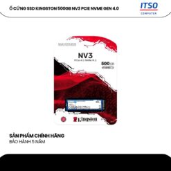 Ổ Cứng SSD Kingston NV3 500GB M.2 PCIe 4.0 x4 NVMe