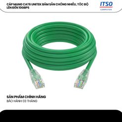 Dây cáp mạng Cat6 UNITEK dài 3m bấm sẵn cao cấp, chống nhiễu, tốc độ lên đến 10Gbps