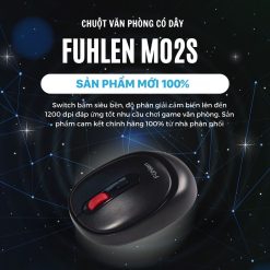 Chuột máy tính Fuhlen M02S chính hãng – Pin Siêu Trâu 3100mAh