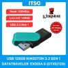 USB 128GB Kingston 3.2 DataTraveler Exodia S (DTXS/128GB) chính hãng