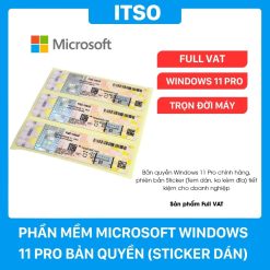 Bản quyền phần mềm Windows 11 Pro (Bản Sticker), full VAT