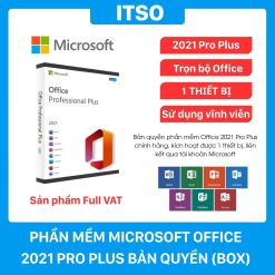 Phần Mềm Microsoft Office 2021 Pro Plus Full Box - Full VAT