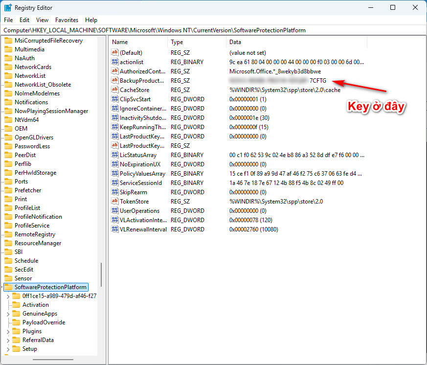 Hướng dẫn lấy key Windows đang sử dụng trên máy nhanh chóng, dễ làm 3 Hướng dẫn lấy key Windows đang sử dụng trên máy nhanh chóng, dễ làm