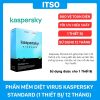 Phần mềm diệt virus Kaspersky Standard (1 thiết bị/ 12 tháng)