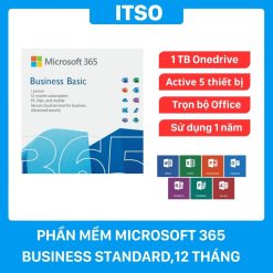Phần mềm Microsoft 365 Business Standard, Key điện tử, Full VAT