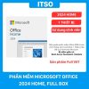Phần mềm Microsoft Office 2024 Home, Full Box, Full VAT