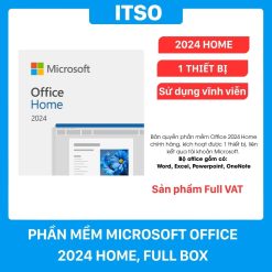 Phần mềm Microsoft Office 2024 Home, Full Box, Full VAT