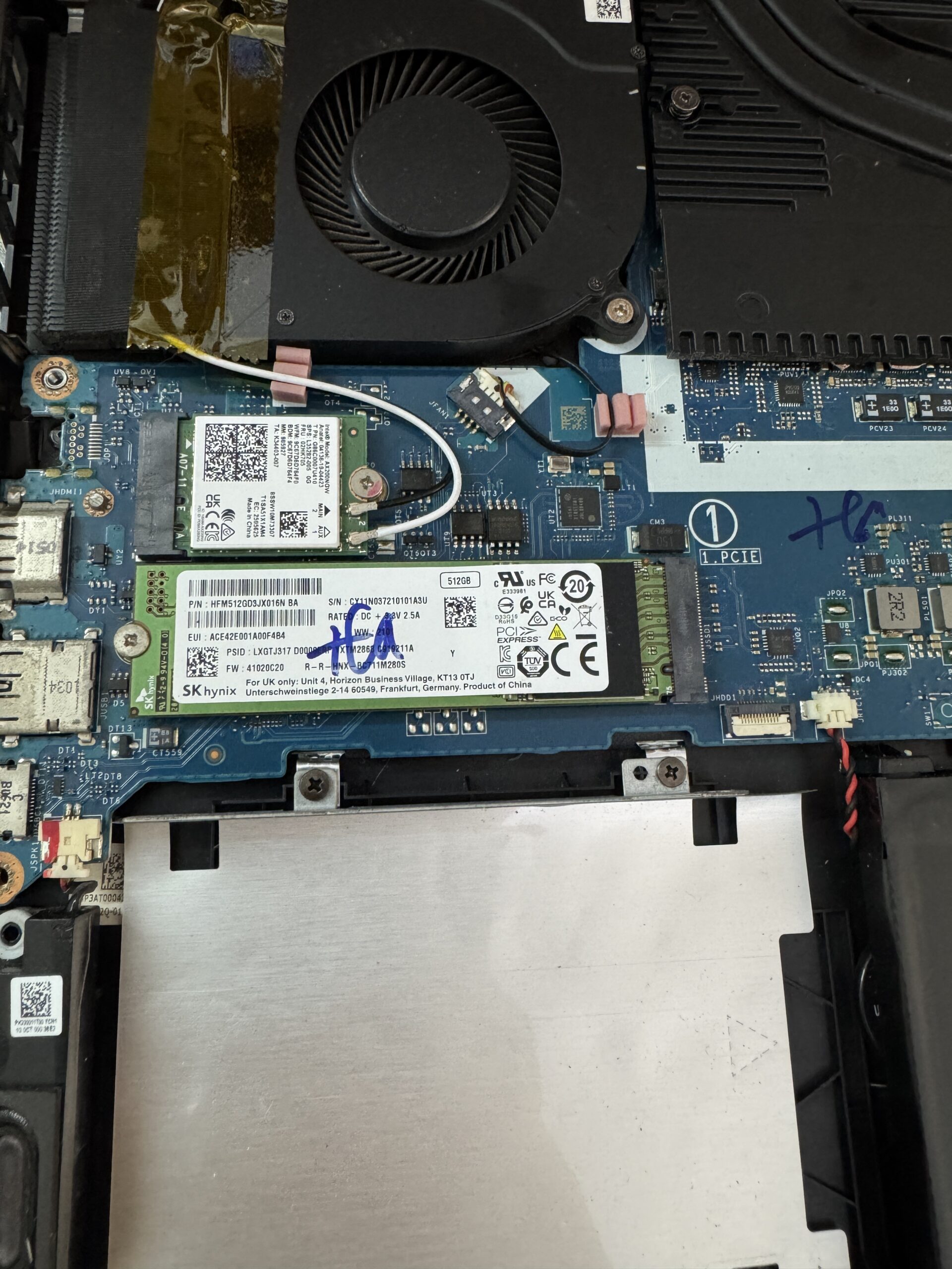 Card WIFI Intel WIFI-6 AX200 (AX200NGW) khe M2 NGFF cho laptop